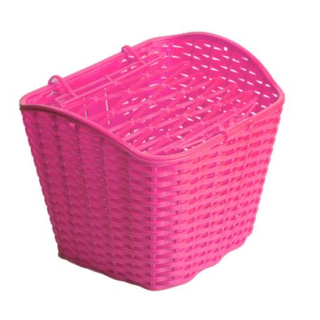 Első műanyag kosár rózsaszín 26-28" kerékpárhoz