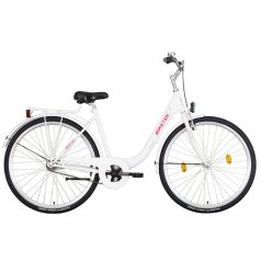   Koliken Biketek Feliz 28-as 1 sebességes kerékpár fehér GR kontrafékes